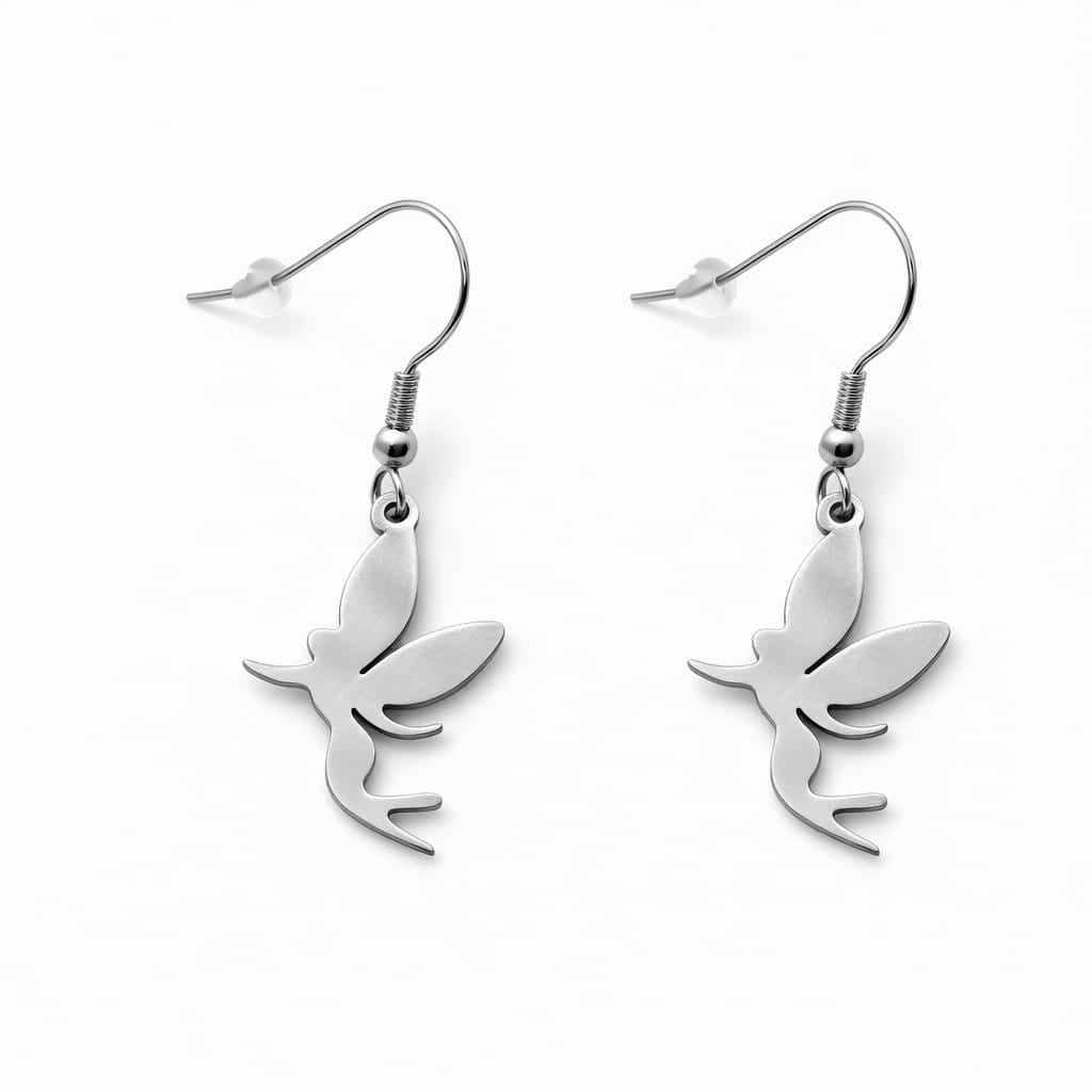 Pendientes colgantes de hada (Campanilla)