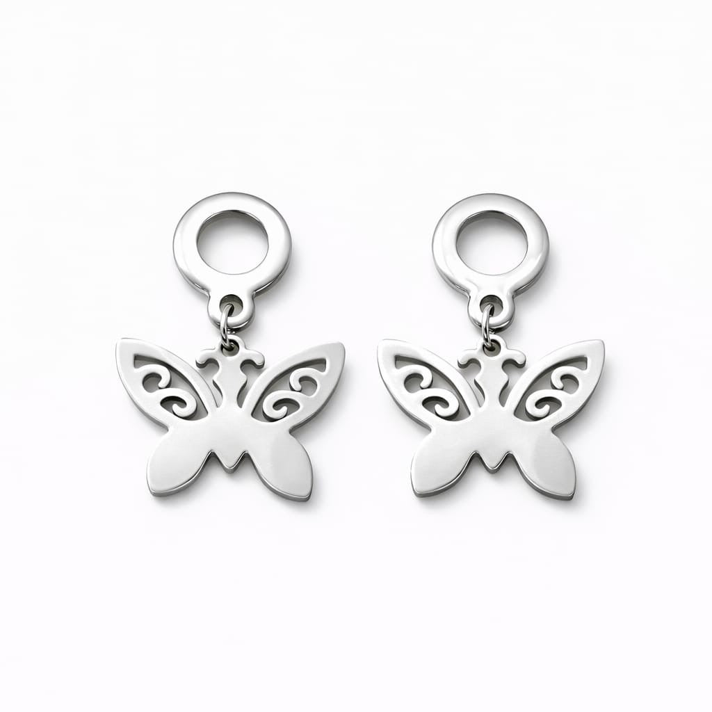 Set Mariposa Plateada 🦋