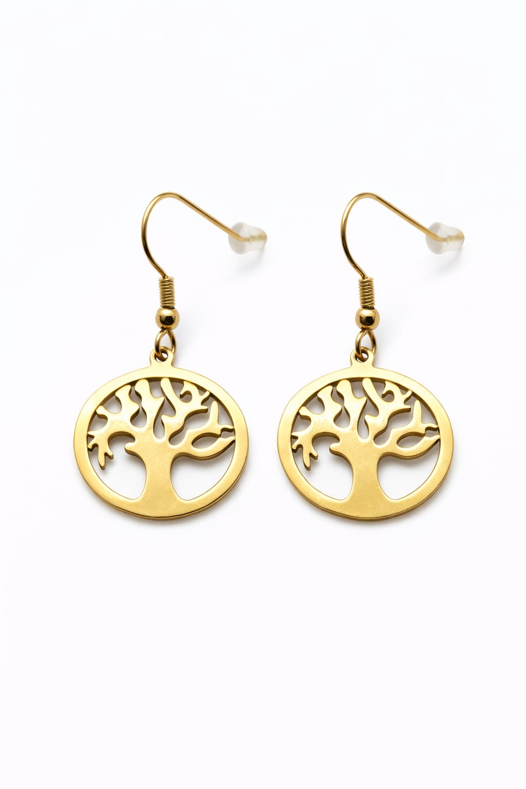 Pendientes Árbol de la Vida redondos