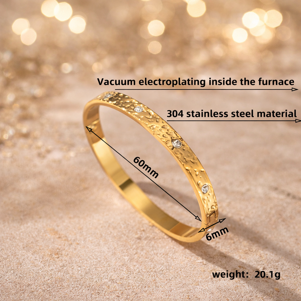 Pulsera Destello Dorado✨
