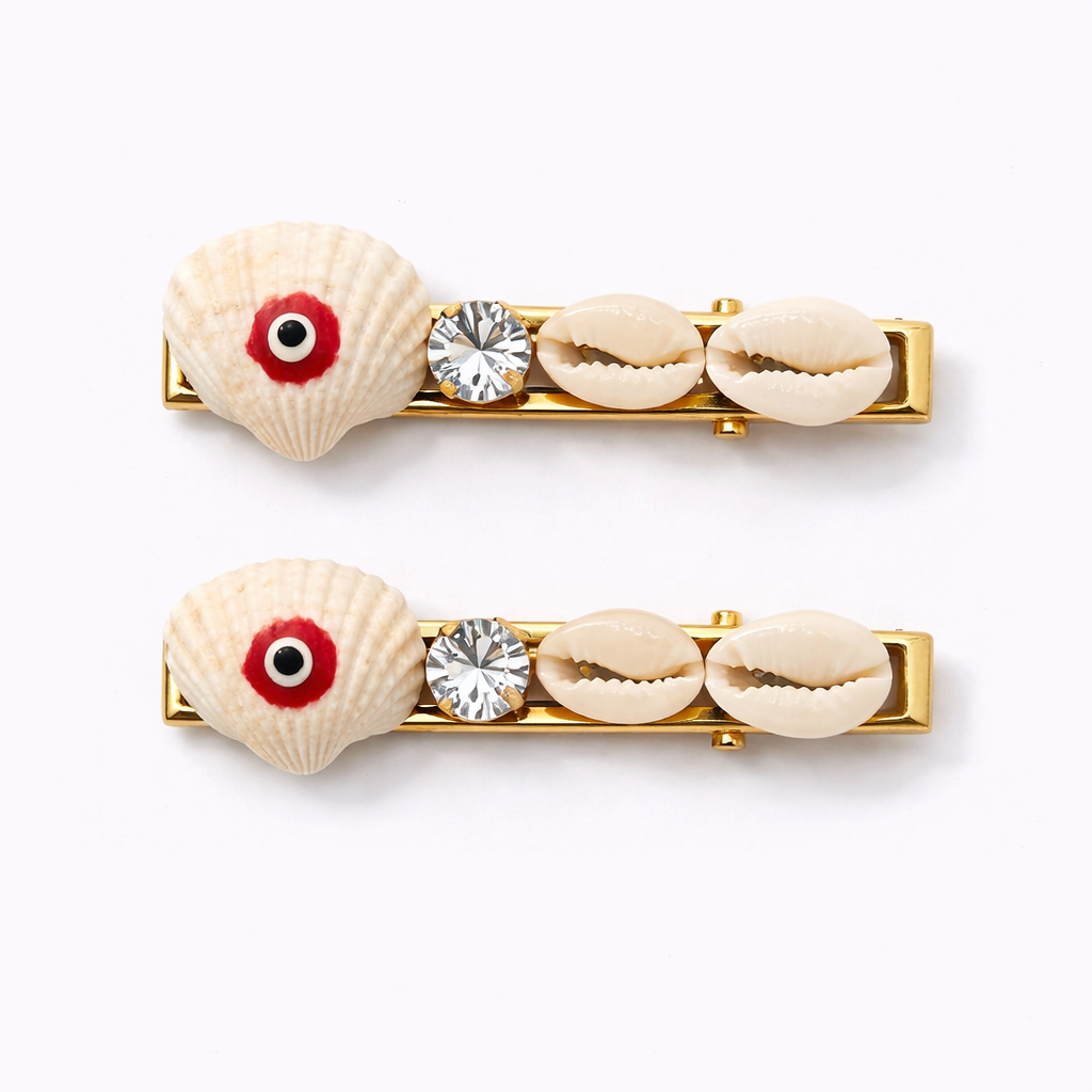 Set Pinzas Marina Ojo Protector✨
