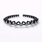 Diadema ondulada con dientes