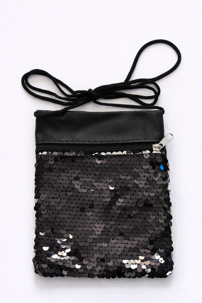 Carteras pequeñas de lentejuelas reversibles