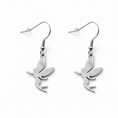 Pendientes colgantes de hada (Campanilla)