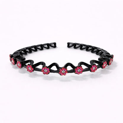 Diadema ondulada con dientes