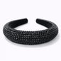 Diadema Acolchada con Diamantes de Imitación – Elegancia y Comodidad