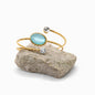 Pulsera Brazalete Dorado Toi et Moi – Diseño Espiral