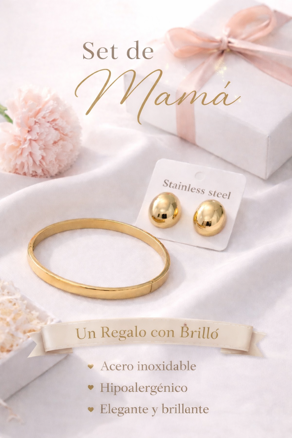 Set Dorado Minimalista 💖
