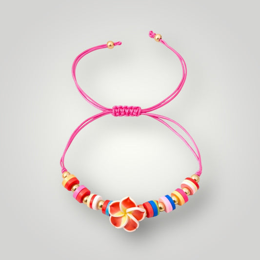 Pulseras Flora Multicolor Ajustable