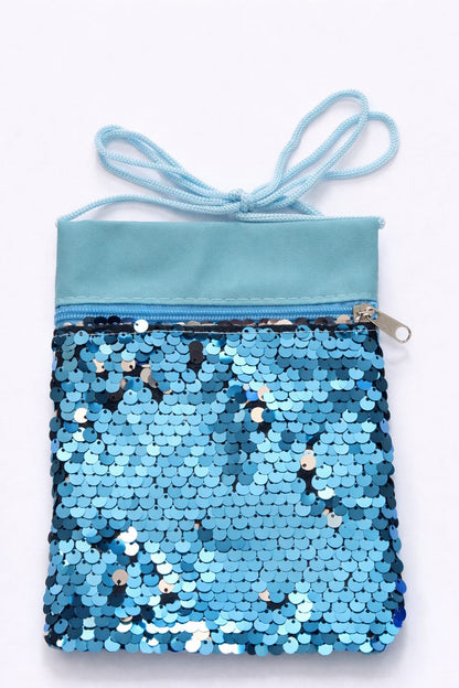 Carteras pequeñas de lentejuelas reversibles