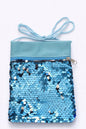 Carteras pequeñas de lentejuelas reversibles