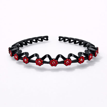 Diadema ondulada con dientes