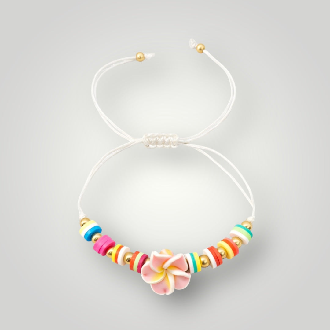Pulseras Flora Multicolor Ajustable