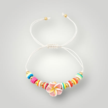 Pulseras Flora Multicolor Ajustable