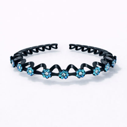 Diadema ondulada con dientes