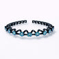 Diadema ondulada con dientes
