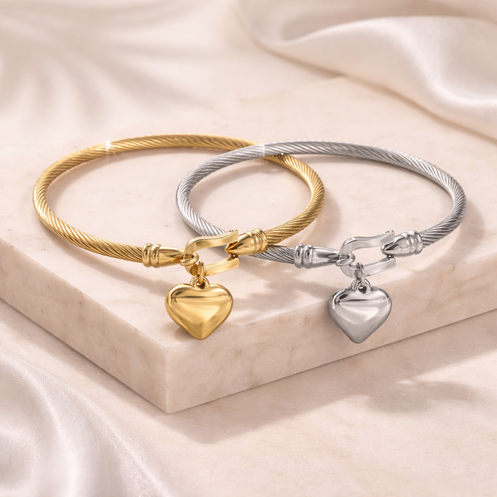 Pulseras Corazón Dual Luxe