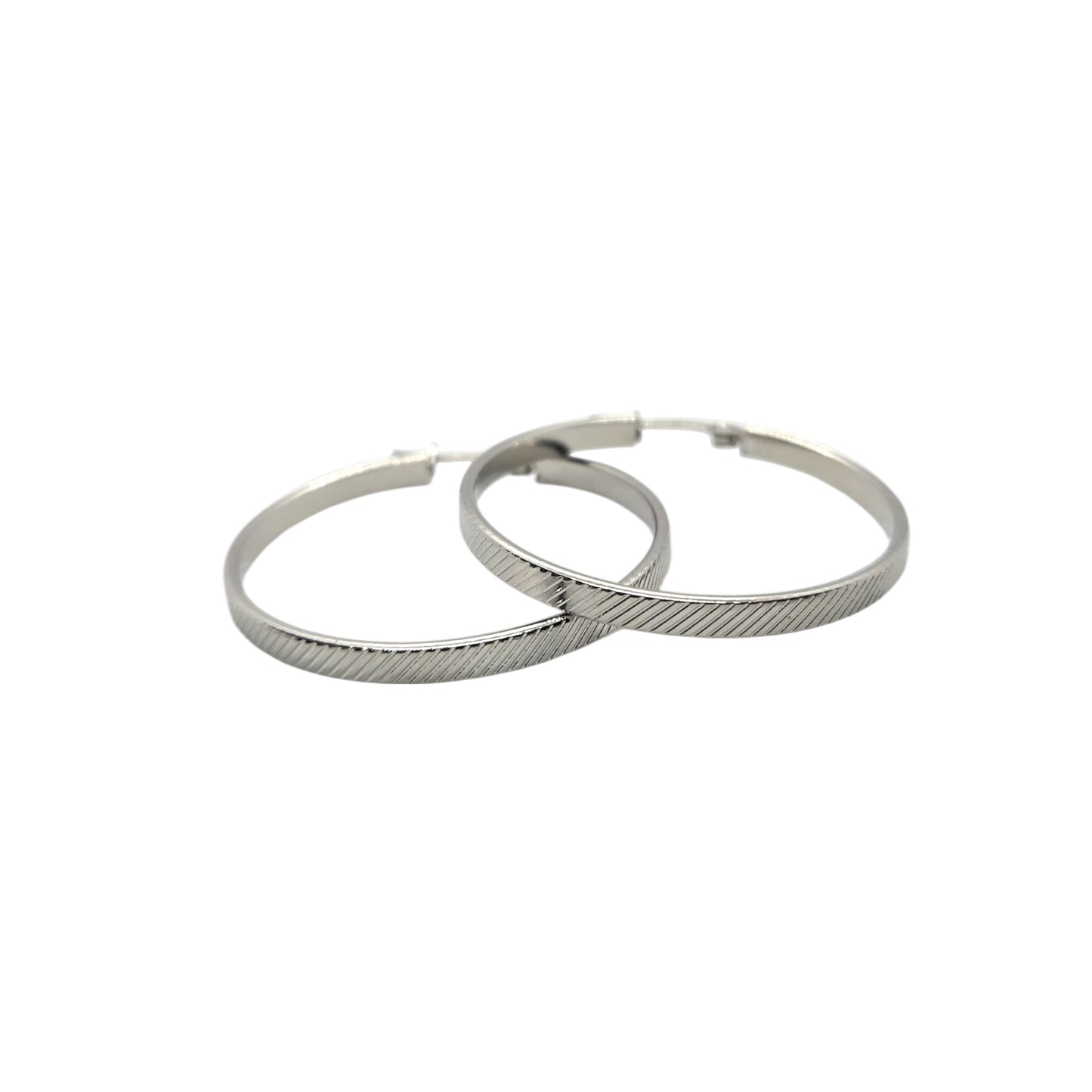Argollas en Stainless Steel - Medianas con diseño