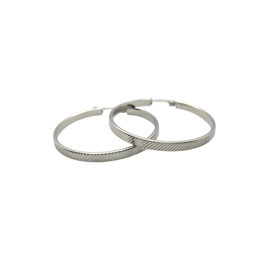 Argollas en Stainless Steel - Medianas con diseño