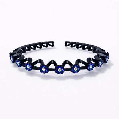 Diadema ondulada con dientes