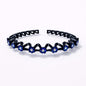 Diadema ondulada con dientes