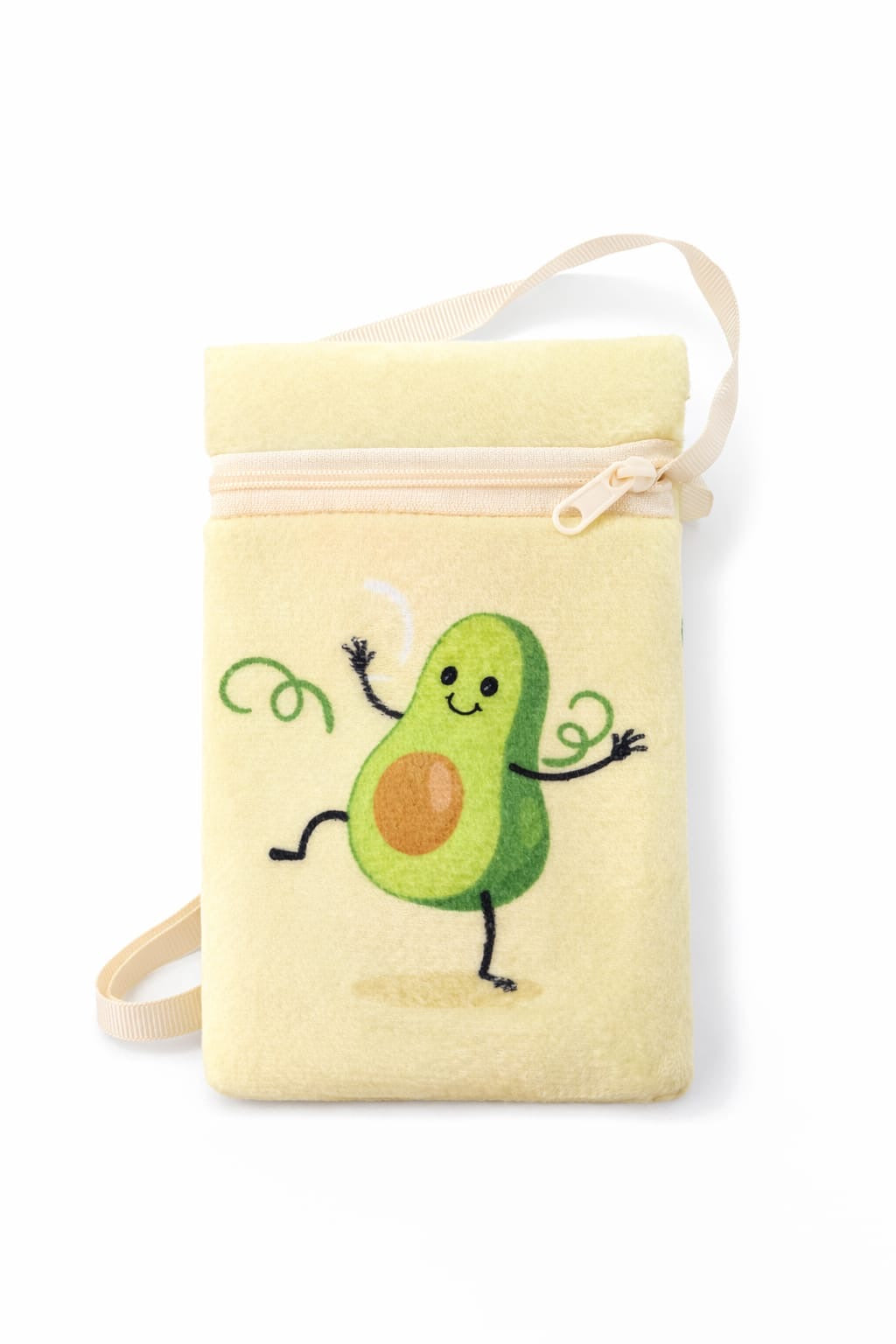 Cartera pequeña con diseño de avocado