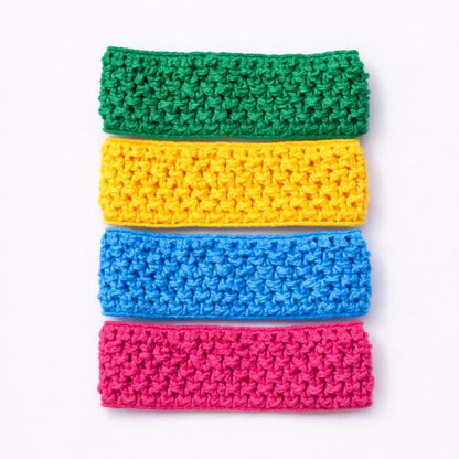 Set de 4 Bandas elásticas de ganchillo (crochet)