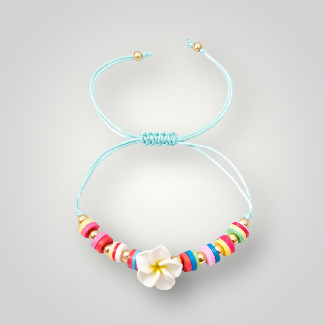 Pulseras Flora Multicolor Ajustable