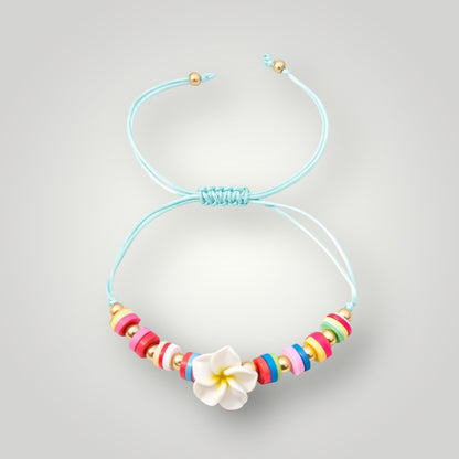 Pulseras Flora Multicolor Ajustable