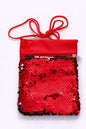 Carteras pequeñas de lentejuelas reversibles