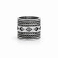 Anillos de banda ancha diseños tribales