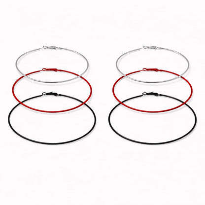 Set de Argollas de 3 colores