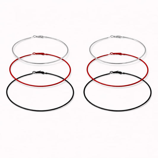 Set de Argollas de 3 colores