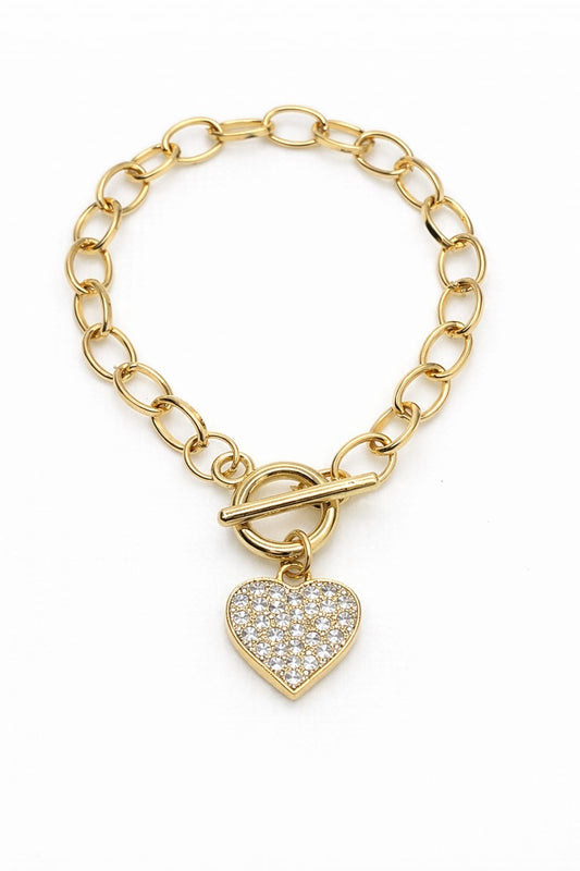 Pulsera Guess In My Heart T-Bar