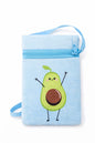 Cartera pequeña con diseño de avocado