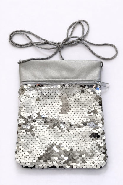 Carteras pequeñas de lentejuelas reversibles