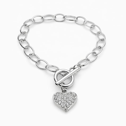 Pulsera Guess In My Heart T-Bar