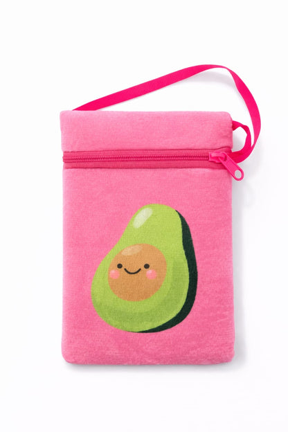 Cartera pequeña con diseño de avocado