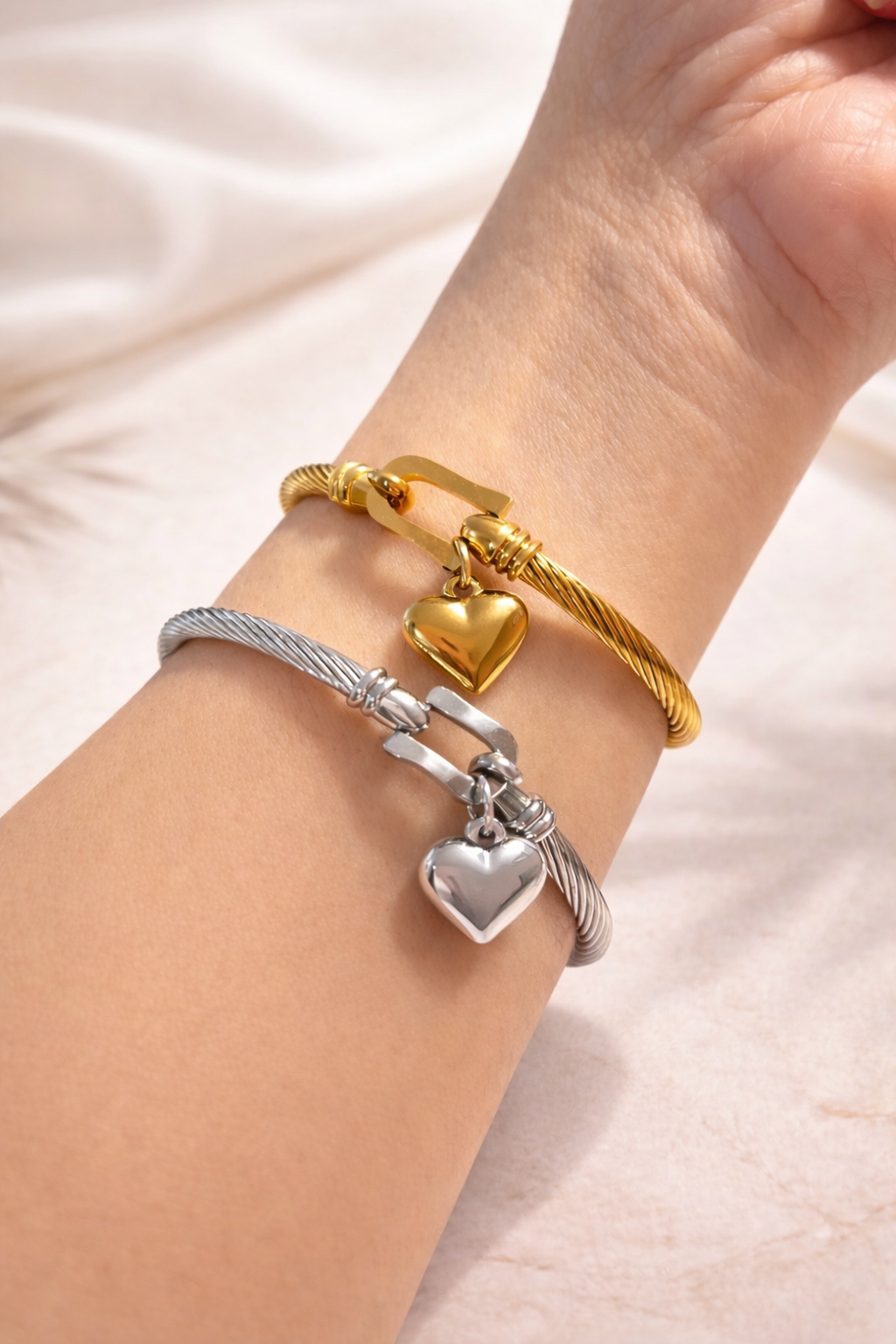 Pulseras Corazón Dual Luxe