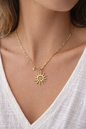 Collar Sol Dorado Encanto✨