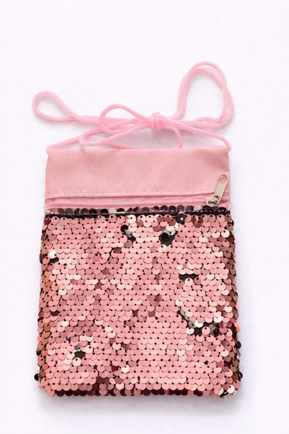 Carteras pequeñas de lentejuelas reversibles