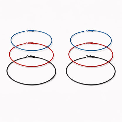 Set de Argollas de 3 colores