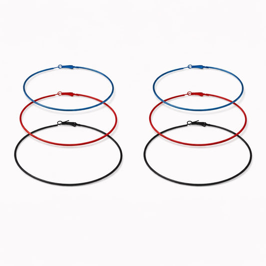 Set de Argollas de 3 colores