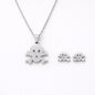 Set de prenda con diseño de calavera y tibias cruzadas