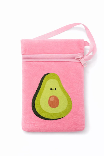 Cartera pequeña con diseño de avocado