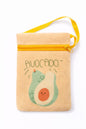 Cartera pequeña con diseño de avocado