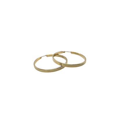 Argollas en Stainless Steel - Medianas con diseño