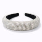 Diadema Acolchada con Diamantes de Imitación – Elegancia y Comodidad