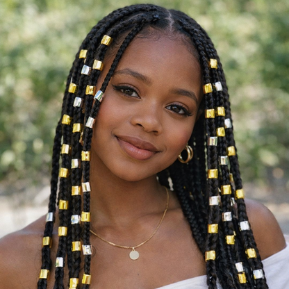 FANCY HAIR BEADS – Cuentas Decorativas para el Cabello