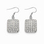 Aretes Colgates con cristales